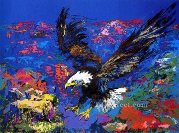 American Bald Eagle birds Oil Paintings